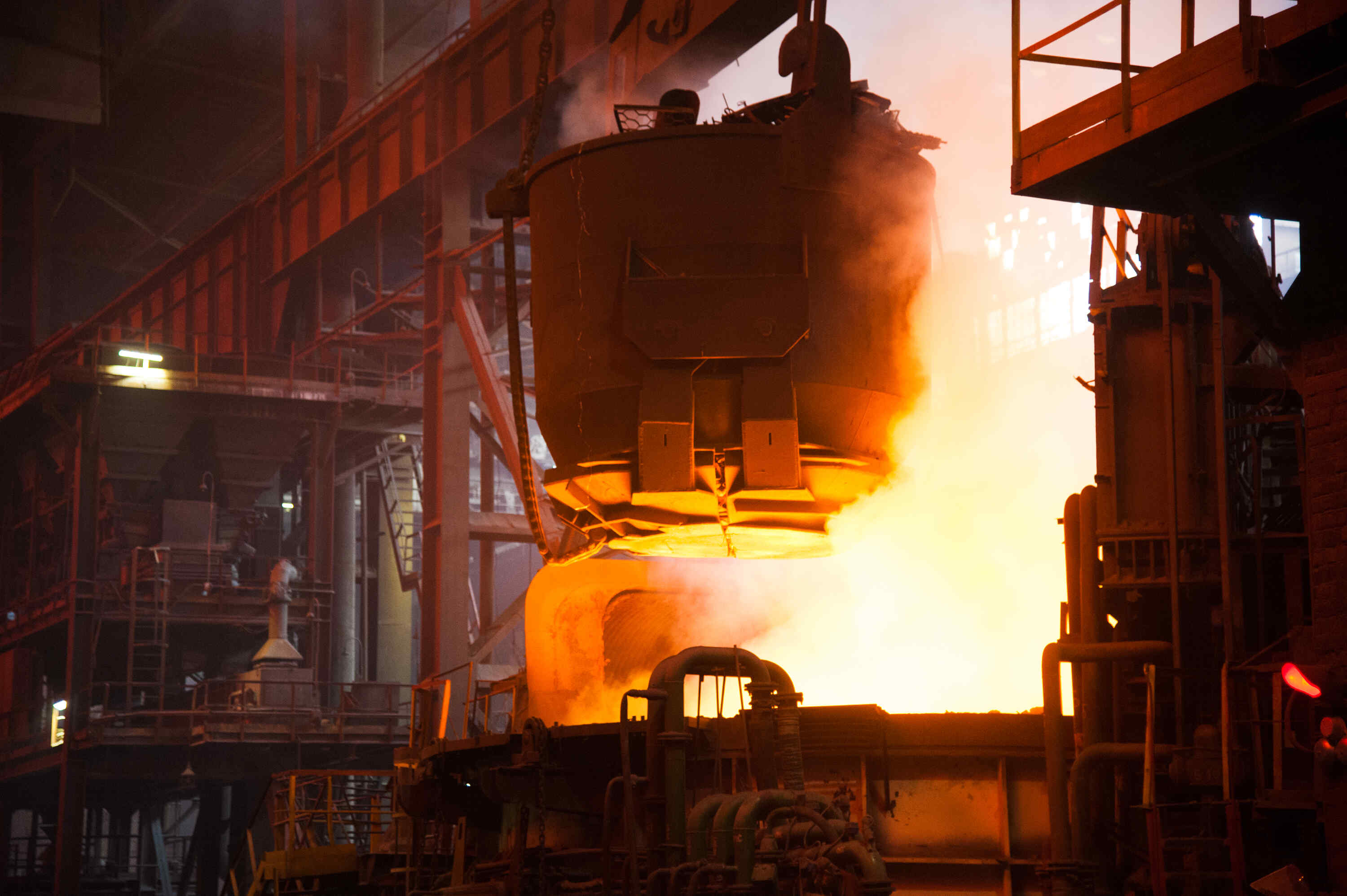Heat-resistant tooling for steel mills and iron processing